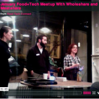 Video: January Food+Tech Meetup With Wholeshare & Meatshare