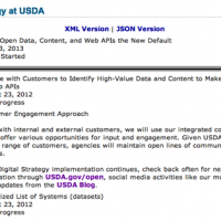 Which APIs & Mobile Websites Should USDA Launch by 2013?