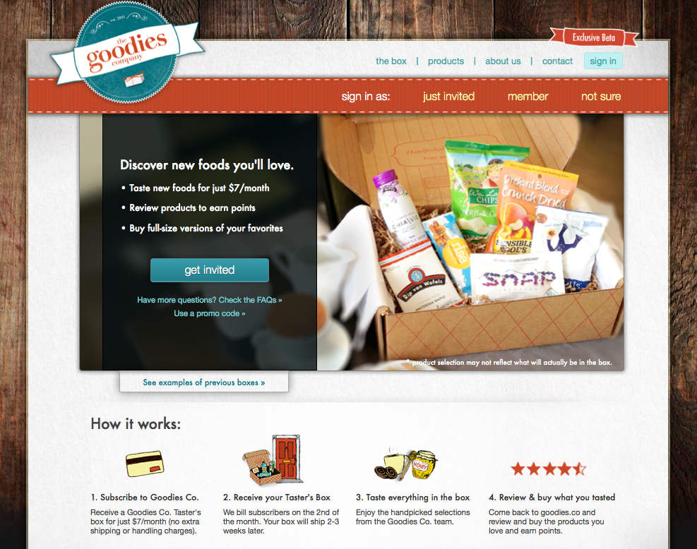 Undercutting Startups, Walmart Launches Food Subscription Service, Goodies.co,  For $7 Per Month
