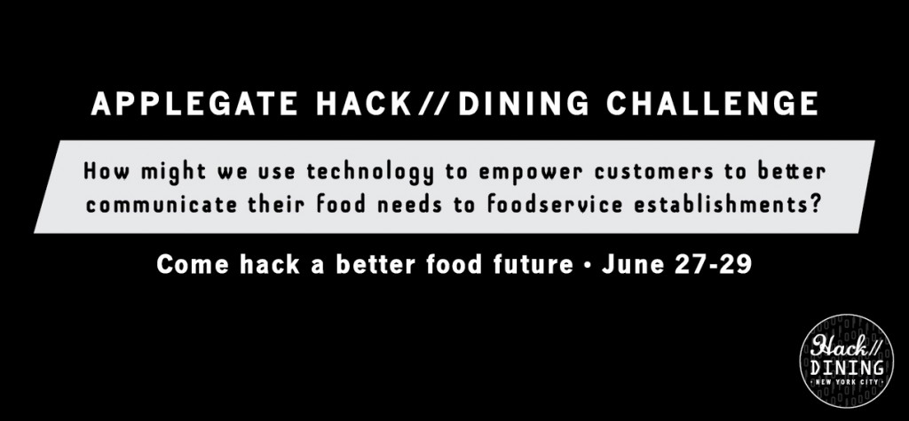 Applegate Hack//Dining Challenge: Giving Foodservice Customers a Voice