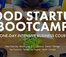 food startup bootcamp
