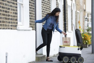 Just Eat Food Delivery Self-driving Robots